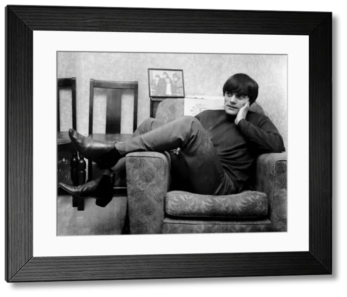 Framed Print : Jimmie Nicol stand in drummer for The Beatles for its first tour to Denmark