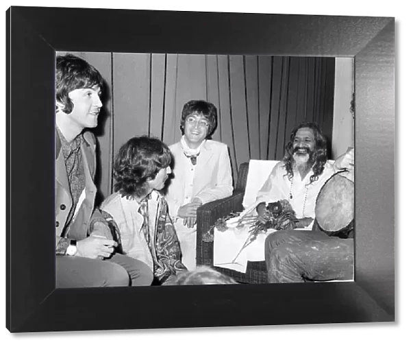 The Beatles meet Maharishi Mahesh Yogi, 27 August 1967
