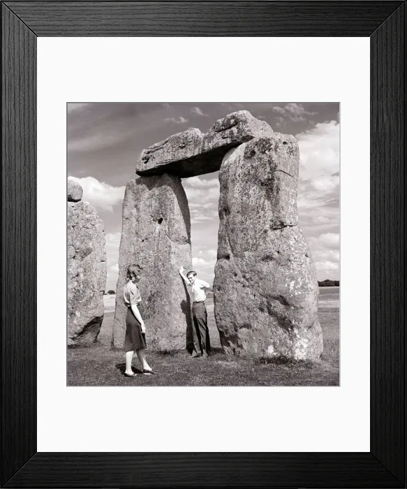 Framed Print : One of Britains most famous and mysterious ancient monuments Framed Print : One of Britains most famous and mysterious ancient monuments