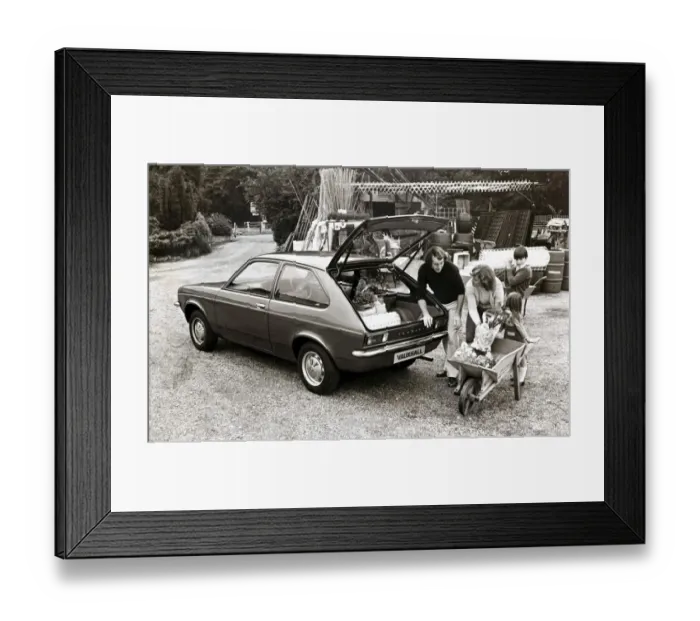 Framed Print : Vauxhall Chevette 1975 - Motor Car