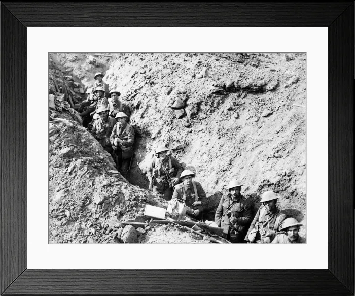 Framed Print : World War I - Soldiers from New Zealand September 1916 Framed Print : World War I - Soldiers from New Zealand September 1916