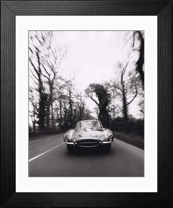 Framed Print : E Type Jaguar sports car 1961 Framed Print : E Type Jaguar sports car 1961