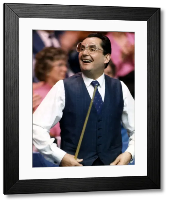 Framed Print : Ray Reardon Snooker circa 1975 Framed Print : Ray Reardon Snooker circa 1975