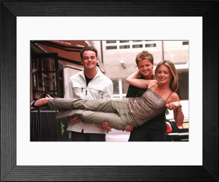  : Ant McPartlin (left) and Declan Donnelly meet Cat Deeley
