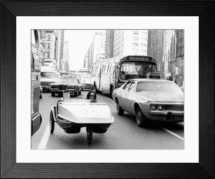 Framed Print : Cycles Tricycle September 1973 Framed Print : Cycles Tricycle September 1973