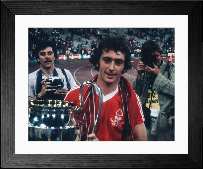 Framed Print : 1979 European Cup Final at the Olympic Stadium, Munich. Nottingham Forest 1 v Malmo 0