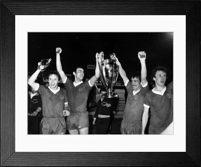 Framed Print : European Cup Final at the Stadio Olimpico in Rome, Italy Framed Print : European Cup Final at the Stadio Olimpico in Rome, Italy