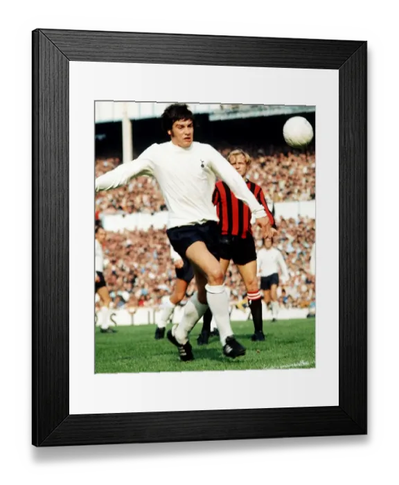 Framed Print : Cyril Knowles Spurs 1970 football Tottenham Hotspur v Manchester City Framed Print : Cyril Knowles Spurs 1970 football Tottenham Hotspur v Manchester City