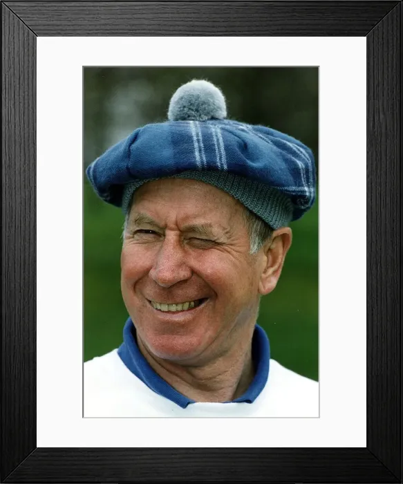 Framed Print : English football legend Bobby Charlton at Jordanhill College in Glasgow to coach Framed Print : English football legend Bobby Charlton at Jordanhill College in Glasgow to coach