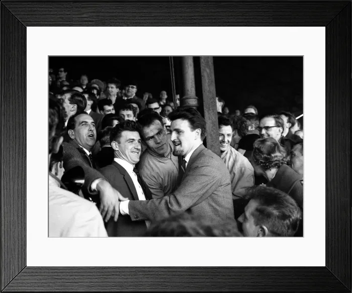 Framed Print : Coventry City Football Club were promoted to Division II after they beat Colchester