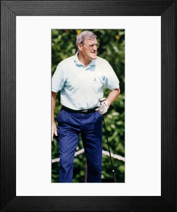 Framed Print : Jimmy Hill, former manager of Coventry City Football Club