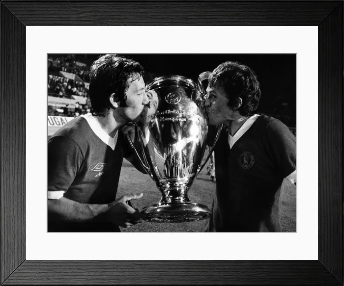 Framed Print : European Cup Final at the Stadio Olimpico in Rome, Italy Framed Print : European Cup Final at the Stadio Olimpico in Rome, Italy