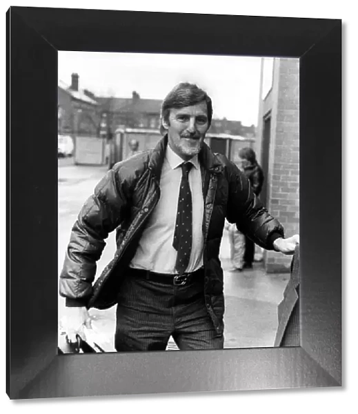 Jimmy Hill, chairman of Coventry City Football Club arriving at Highfield Road