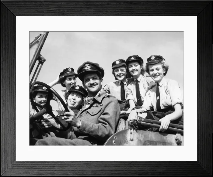 Framed Print : WaFs from the Ralph Readers Gang Show who performed at the first Malcolm Club to be set Framed Print : WaFs from the Ralph Readers Gang Show who performed at the first Malcolm Club to be set