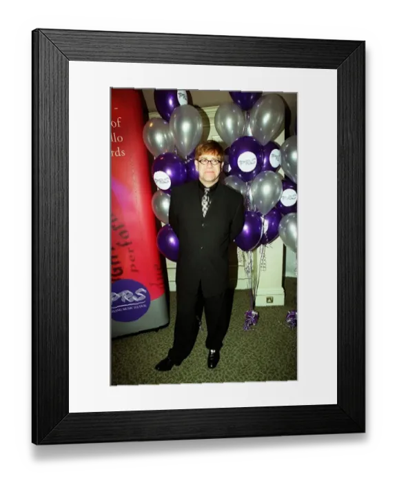Framed Print : Elton John Singer June 1998 At the Ivor Novello Awards 1998 at the Grosvenor House Framed Print : Elton John Singer June 1998 At the Ivor Novello Awards 1998 at the Grosvenor House