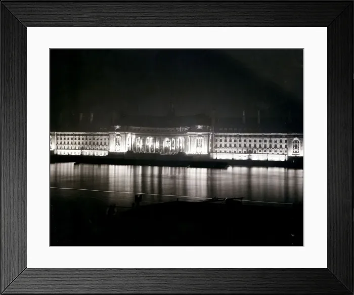 Framed Print : At 3pm on 8 May 1945, Prime Minister, Winston Churchill announced that the war in Europe Framed Print : At 3pm on 8 May 1945, Prime Minister, Winston Churchill announced that the war in Europe