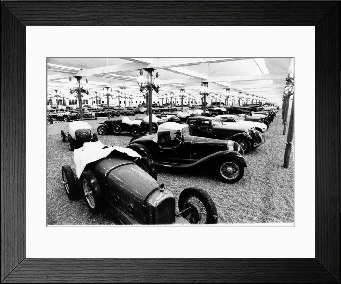 Framed Print : Vintage Motorcar museum in the Schlumpf mansion in Mulhouse March 1977 Framed Print : Vintage Motorcar museum in the Schlumpf mansion in Mulhouse March 1977