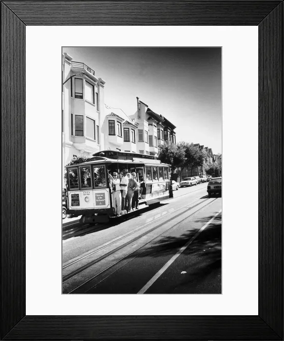 Framed Print : San Fracisco the town in America circa 1985 Framed Print : San Fracisco the town in America circa 1985