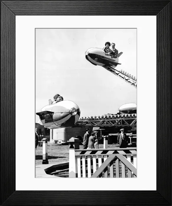 Framed Print : Geordies take a journey into space, as least as far as the steel bars on the rockets Framed Print : Geordies take a journey into space, as least as far as the steel bars on the rockets