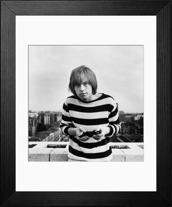 Framed Print : The Rolling Stones: Brian Jones. July 1964ašK Framed Print : The Rolling Stones: Brian Jones. July 1964ašK