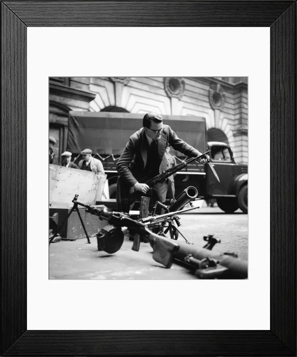 Framed Print : Suez Crisis 1956 Soviet weapons which were captured from Egyptian forces Framed Print : Suez Crisis 1956 Soviet weapons which were captured from Egyptian forces