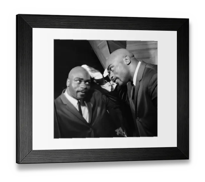 Framed Print : American middleweight boxer Rubin Hurricane Carter of New Jersey, USA