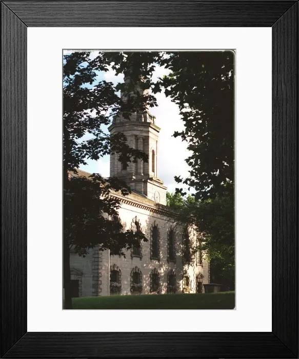 Framed Print : St Pauls Church and Churchyard Framed Print : St Pauls Church and Churchyard