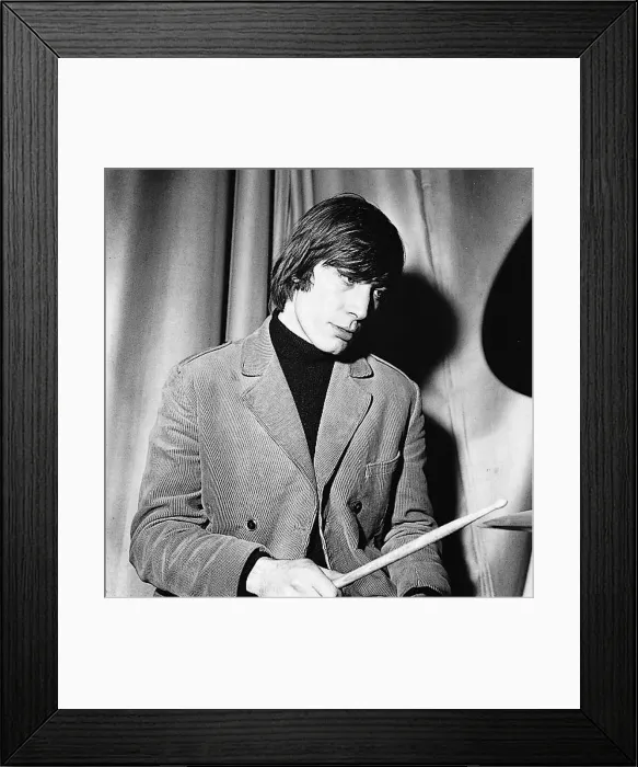  : Rolling Stones: Charlie Watts before their performance at the ABC Theatre in Belfast 6th