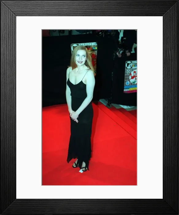 Framed Print : Caprice at the MTV awards circa 1990