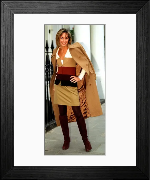 Framed Print : Tara Palmer Tompkinson 31st January 1997 Framed Print : Tara Palmer Tompkinson 31st January 1997