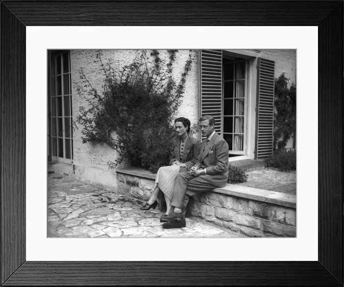 Framed Print : Duke of Windsor and Duchess of Windsor September 1939 arrive in England