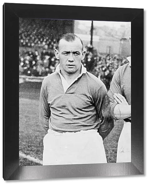 Scottish footballer Hughie Gallacher who played for Nerwcastle United and Chelsea