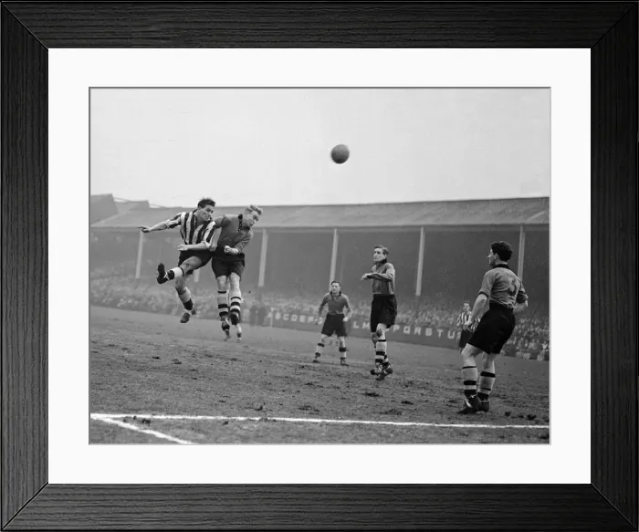 Framed Print : FA Cup Semi Final match at St James Park. Newcastle United 0 v Wolverhampton