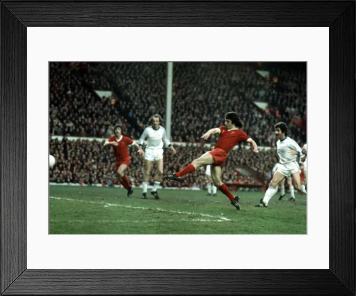 Framed Print : European Cup Semi-Final 1977. Liverpool 3 v. Zurich 0. 20th April 1977