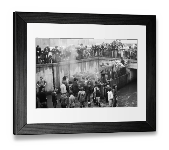 Framed Print : Shrove Tuesday and Ash Wednesday herald, in Ashbourne, Derbyshire Framed Print : Shrove Tuesday and Ash Wednesday herald, in Ashbourne, Derbyshire