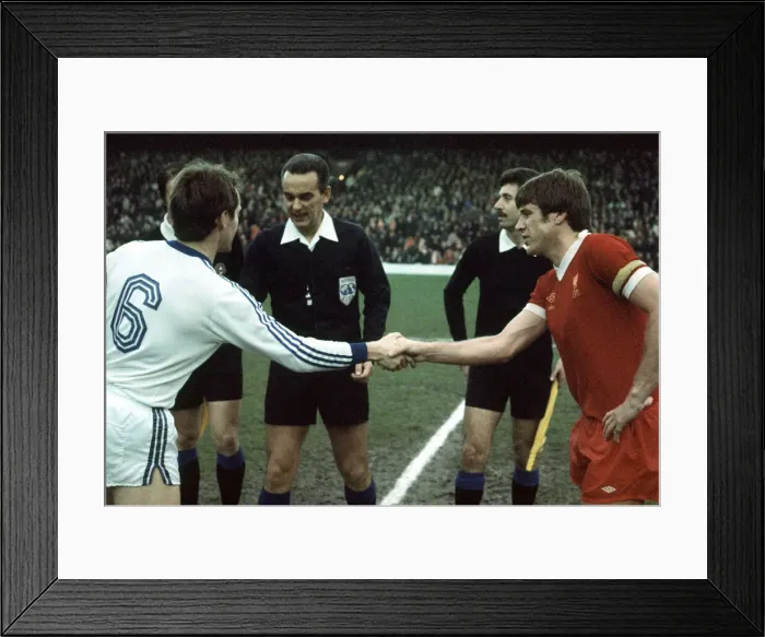 Framed Print : European Cup Semi-Final 1977. Liverpool 3 v. Zurich 0. 20th April 1977 Framed Print : European Cup Semi-Final 1977. Liverpool 3 v. Zurich 0. 20th April 1977
