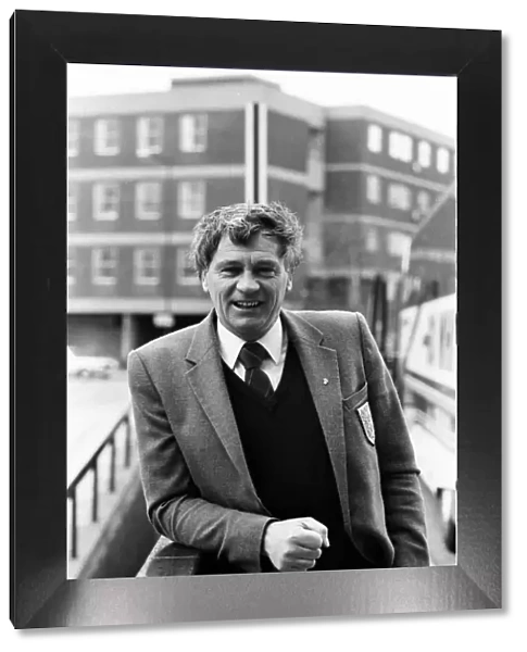 England manager Bobby Robson wearing his England blazer after selecting the team to play