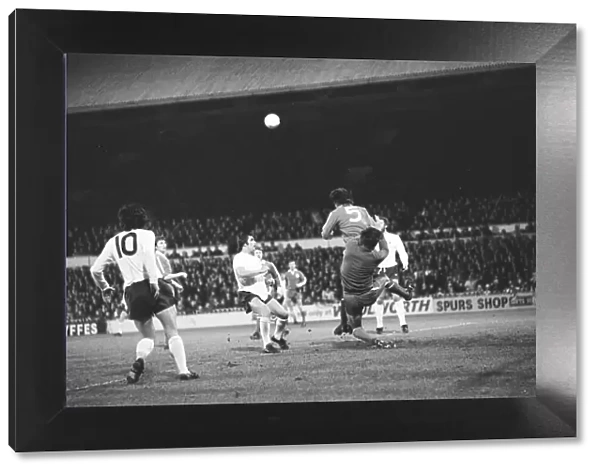 League Cup. Tottenham Hotspur 7 v. Doncaster FC 2. 2nd December 1975