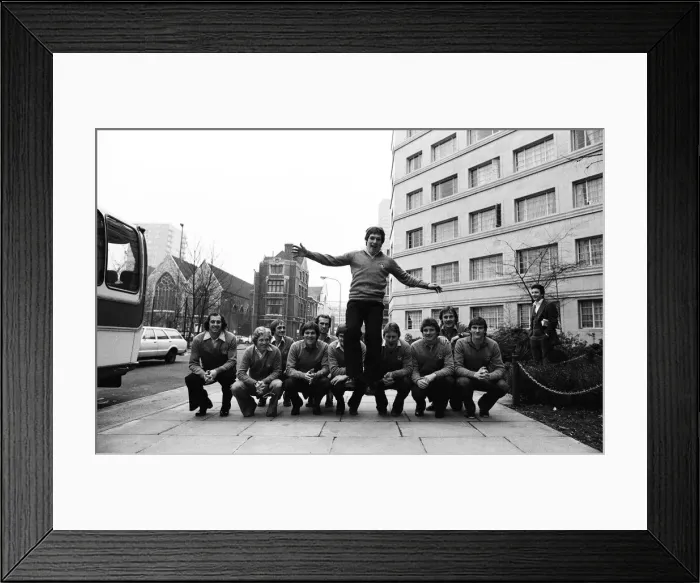 Framed Print : Hero of Wigan Tommy Gore has that on top of the world Framed Print : Hero of Wigan Tommy Gore has that on top of the world