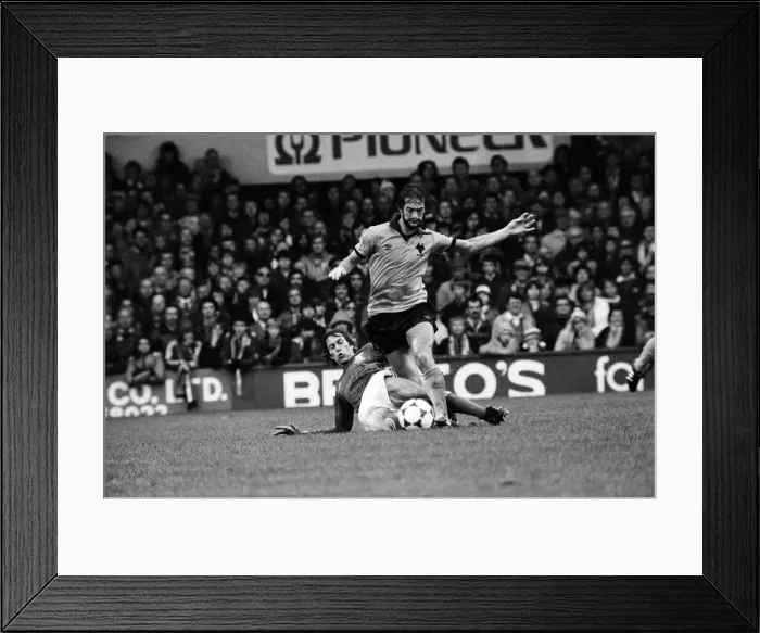 Framed Print : Ipswich Town v Wolverhampton Wanderers league match at Portman Road October 1981 Framed Print : Ipswich Town v Wolverhampton Wanderers league match at Portman Road October 1981