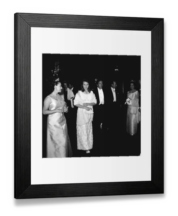 Framed Print : Princess Margaret and Lord Snowdon April 1968 attend the Royal Ballet with Framed Print : Princess Margaret and Lord Snowdon April 1968 attend the Royal Ballet with