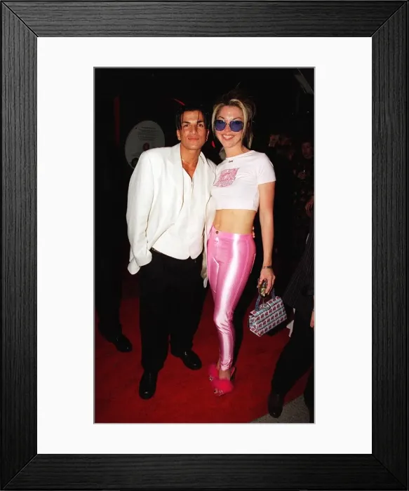 Framed Print : Tamara Beckwith with Peter Andre at the after party of the premiere of the film Framed Print : Tamara Beckwith with Peter Andre at the after party of the premiere of the film