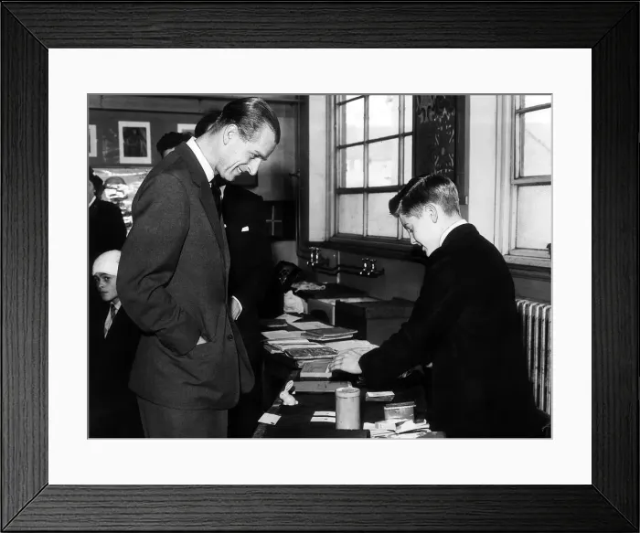 Framed Print : Duke of Edinburgh, Prince Philip in Liverpool, Oct 1959 Framed Print : Duke of Edinburgh, Prince Philip in Liverpool, Oct 1959