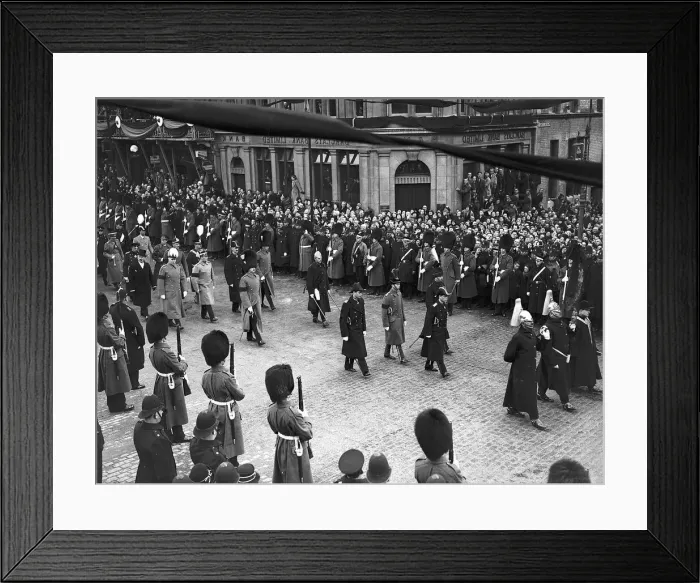 Framed Print : Funeral of King George V OP 231D OP 9 Y2KFuneral of King George Framed Print : Funeral of King George V OP 231D OP 9 Y2KFuneral of King George