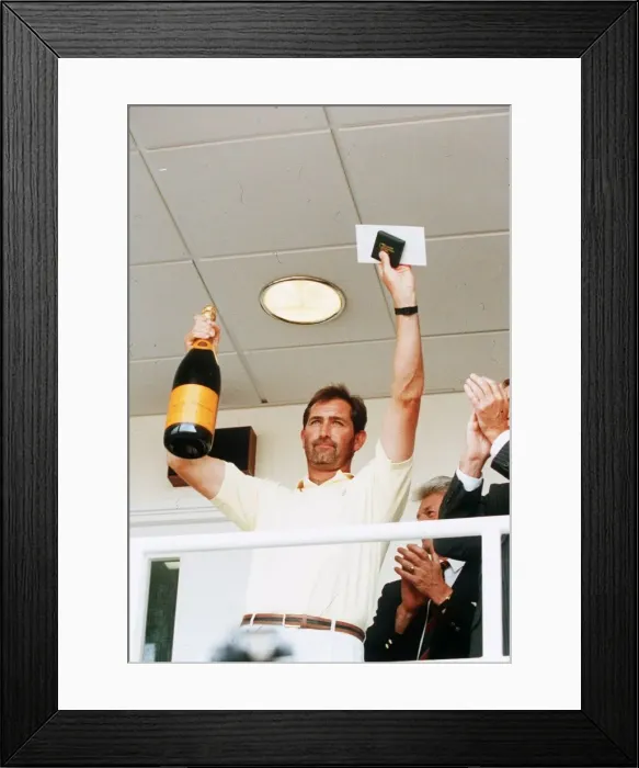 Framed Print : Graham Gooch cricket Framed Print : Graham Gooch cricket