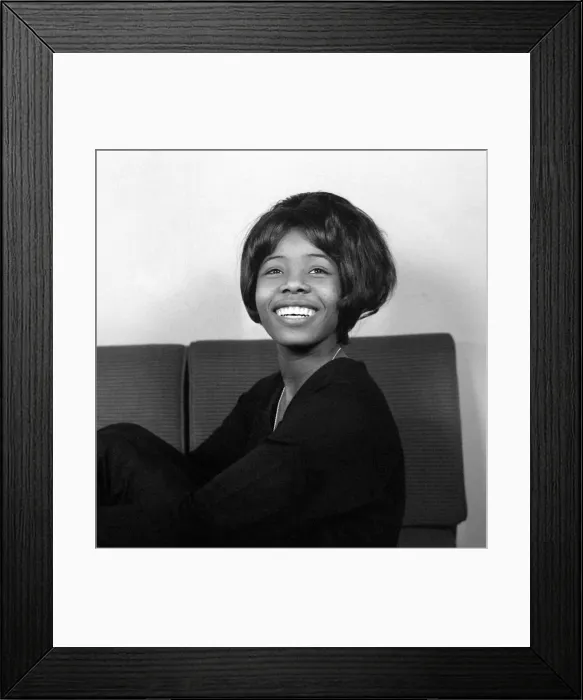 Framed Print : Millie Small Singer February 1965 1960s
