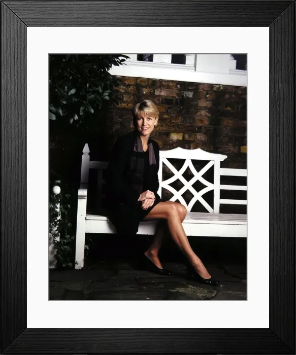 Framed Print : Television presenter Jill Dando Circa June 1998 Framed Print : Television presenter Jill Dando Circa June 1998