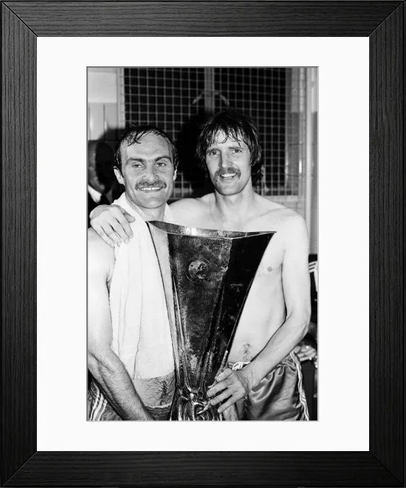 Framed Print : AZ Alkmaar v Ipswich Town 2nd leg match of UEFA Cup Final at the Olympic Stadium in Framed Print : AZ Alkmaar v Ipswich Town 2nd leg match of UEFA Cup Final at the Olympic Stadium in