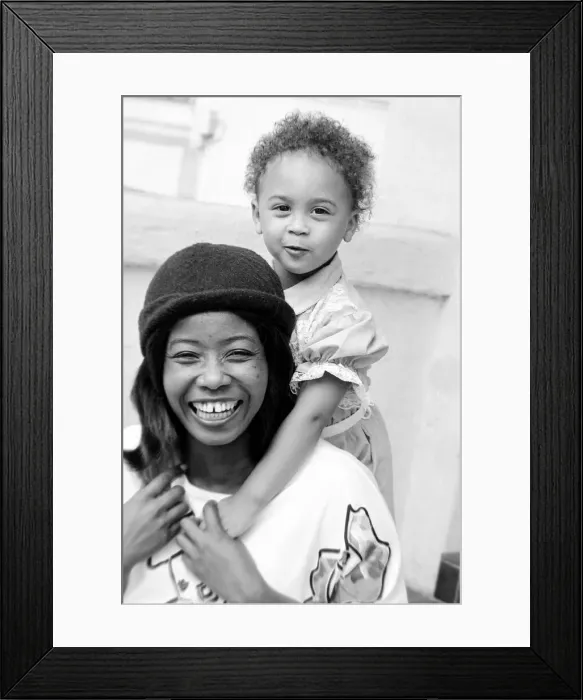 Framed Print : Millie Small July 1987 1980s