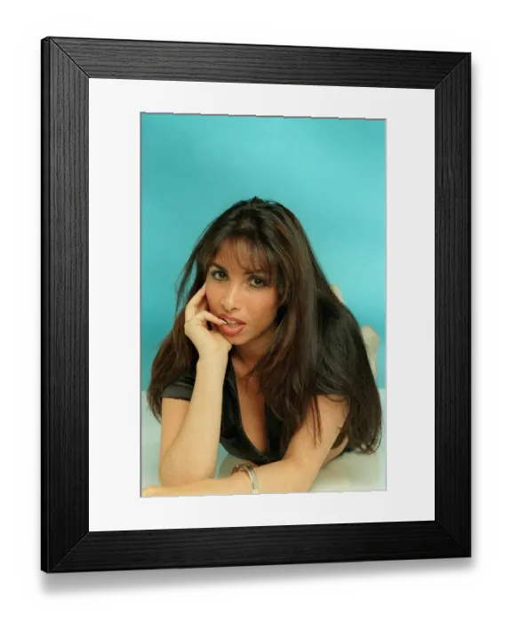 Framed Print : Francine Lewis Live TV November 98